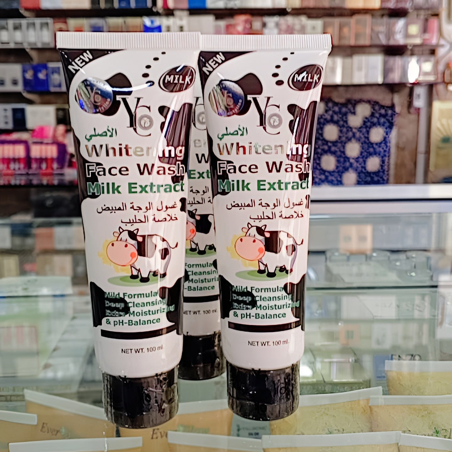 YC Whitening Face Wash 100ml | Deep Cleansing Brightening Formula | Removes Dirt, Oil, And Impurities For Soft, Smooth, And Glowing Skin